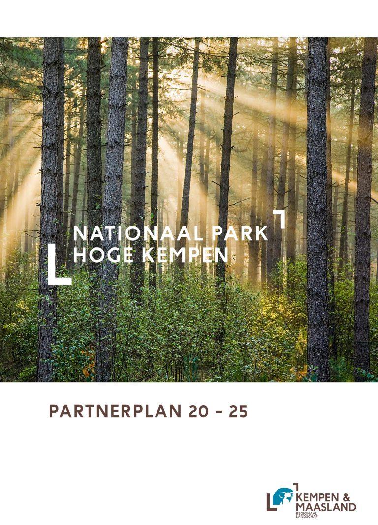 Cover Nationaal Park Hoge Kempen Partnerplan 20-25