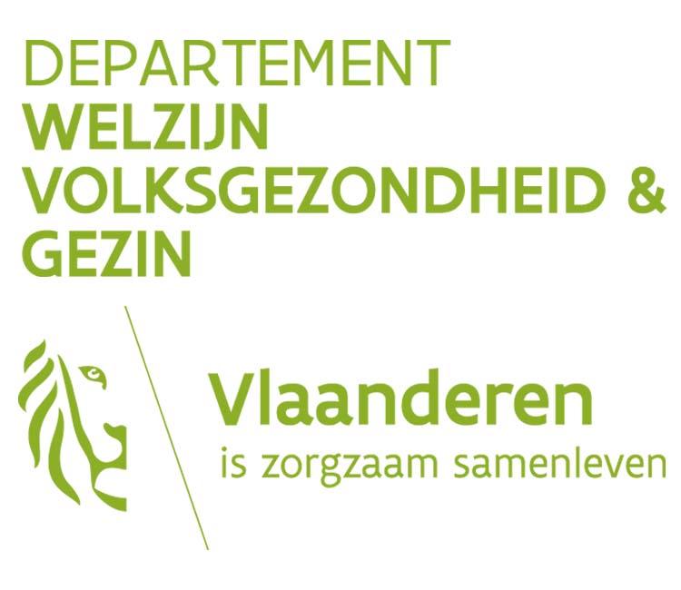 Logo Departement Welzijn, Volksgezondheid & Gezin
